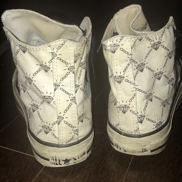 HIGH TOP DIAMOND 💎 CONVERSE ALL STARS - Picture 4 of 4